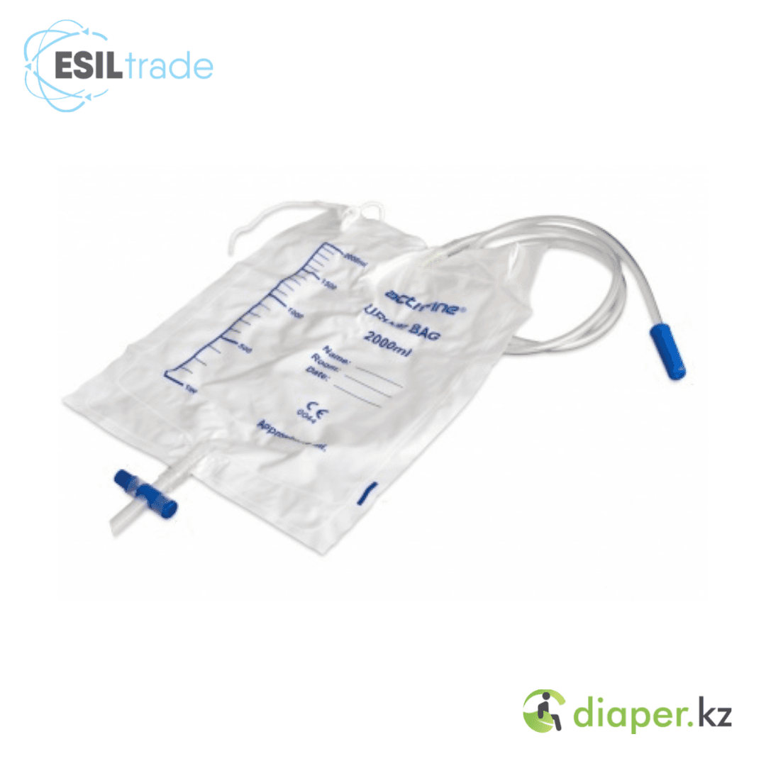 Мочеприемник Biocare 2000 мл Т-образный клапан