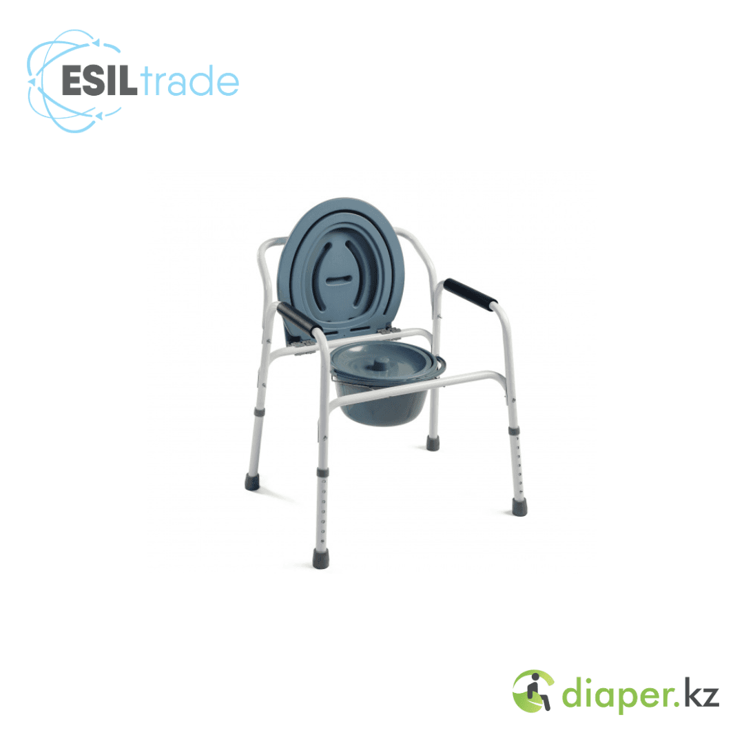 Кресло-стул с санитарным оснащением ЮкиГрупп КТ810М