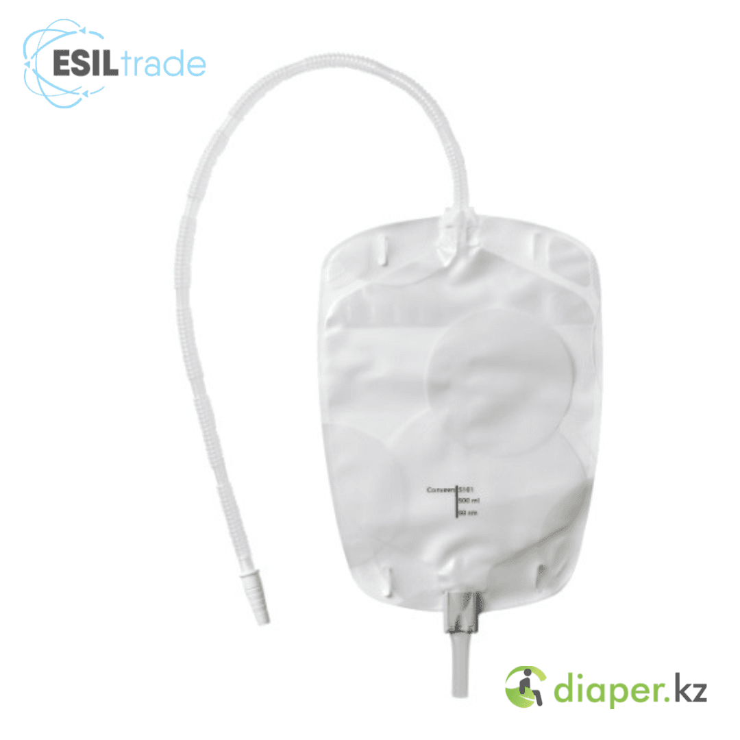 Мочеприемник Conveen Секьрити + 750мл,трубка 50см, сливной кран зажим