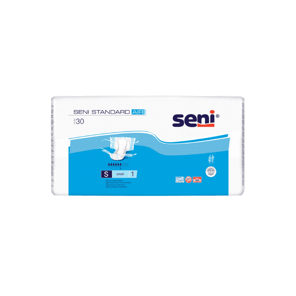 Подгузники для взрослых Seni Standart Air Small 55-80 см, 30 шт