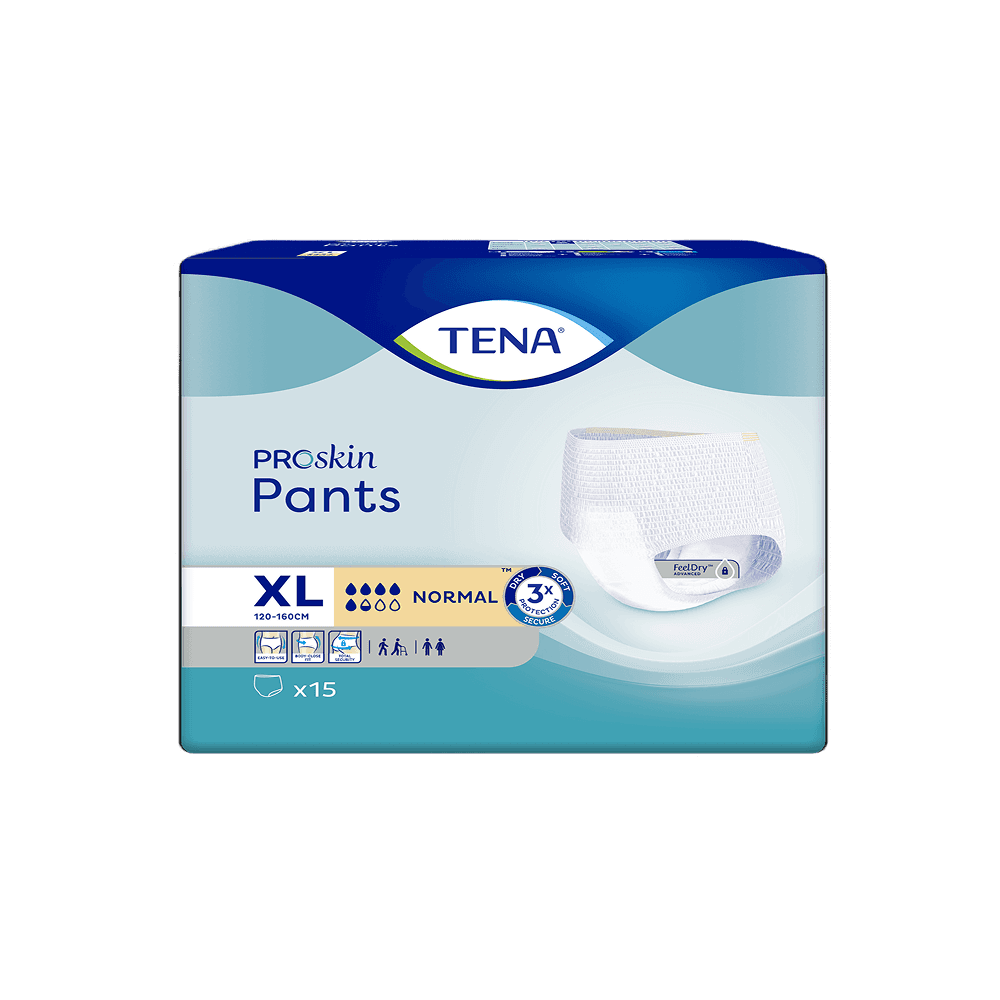 Жаялық шалбар TENA ProSkin шалбар Normal XL 120 - 160 см 15 дана