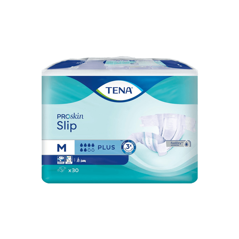 Подгузники для взрослых ТЕNА Slip Plus Proskin М 70-110 см, дыш. 30шт