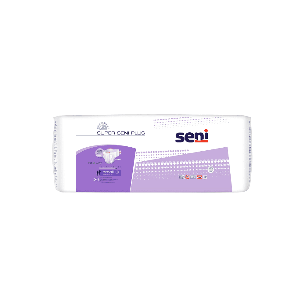 Подгузники для взрослых Super Seni Plus Small 55-80 см, 30 шт