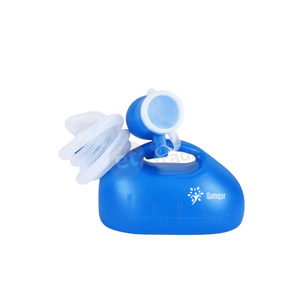 Мочеприемник (типа "утка") Qamqor Care Pot M Blue 2000 ml + Tube 1,6 м