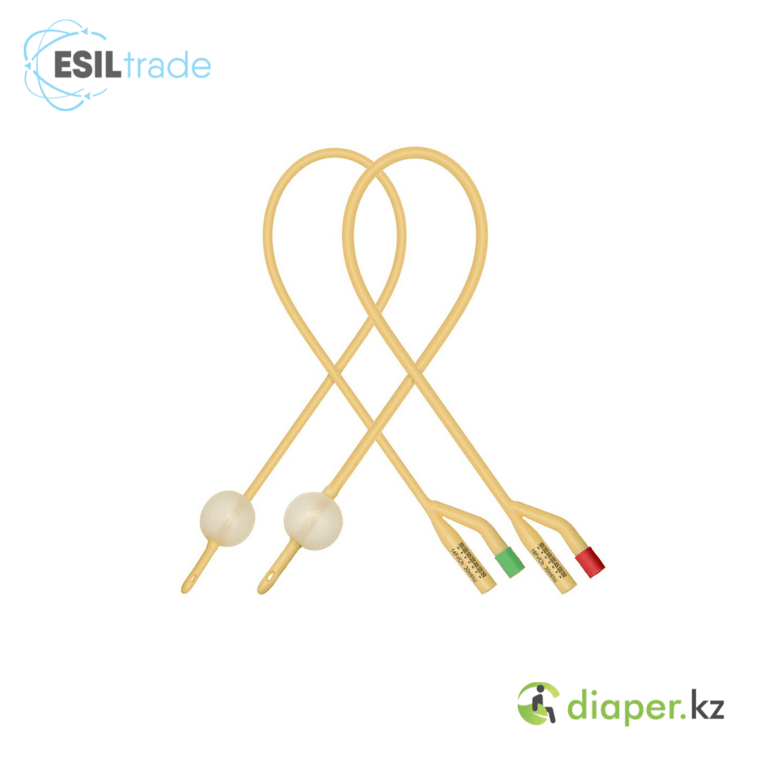 Катетер фолея двухходовой Apexmed CH/FR №24